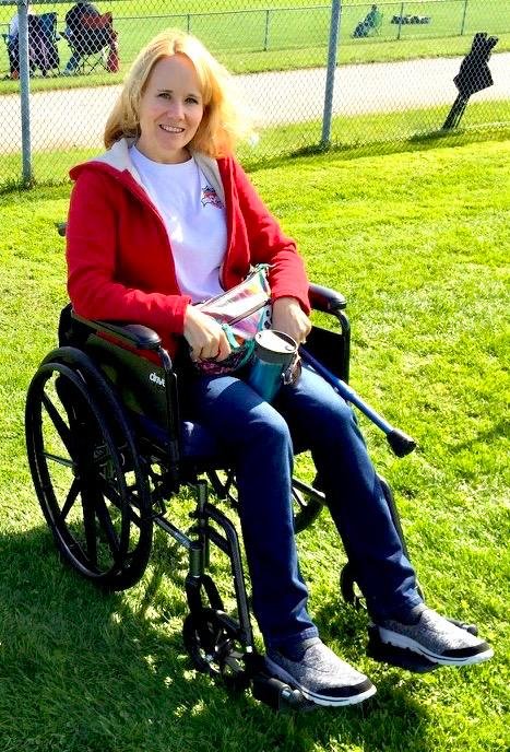 Alison during her recovery journey