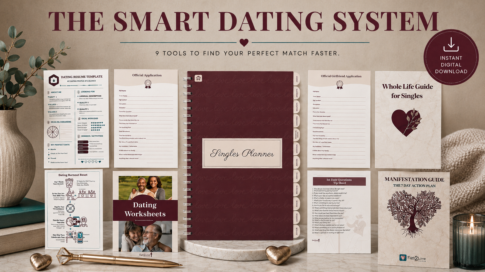 The Smart Dating System - 9 tools to find your perfect match faster